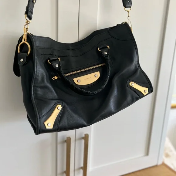 Balenciaga Metal Plate Classic City Bag handbag Pre-loved EUC - Picture 11 of 15